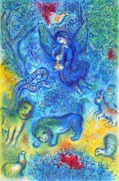 3d magic fantasy Painting - The Magic Flute contemporary Marc Chagall